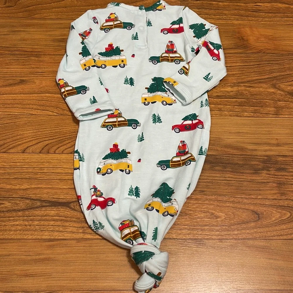 🎄NWT Angel Dear Holiday Knotted Gown 🎄 - Picture 4 of 4